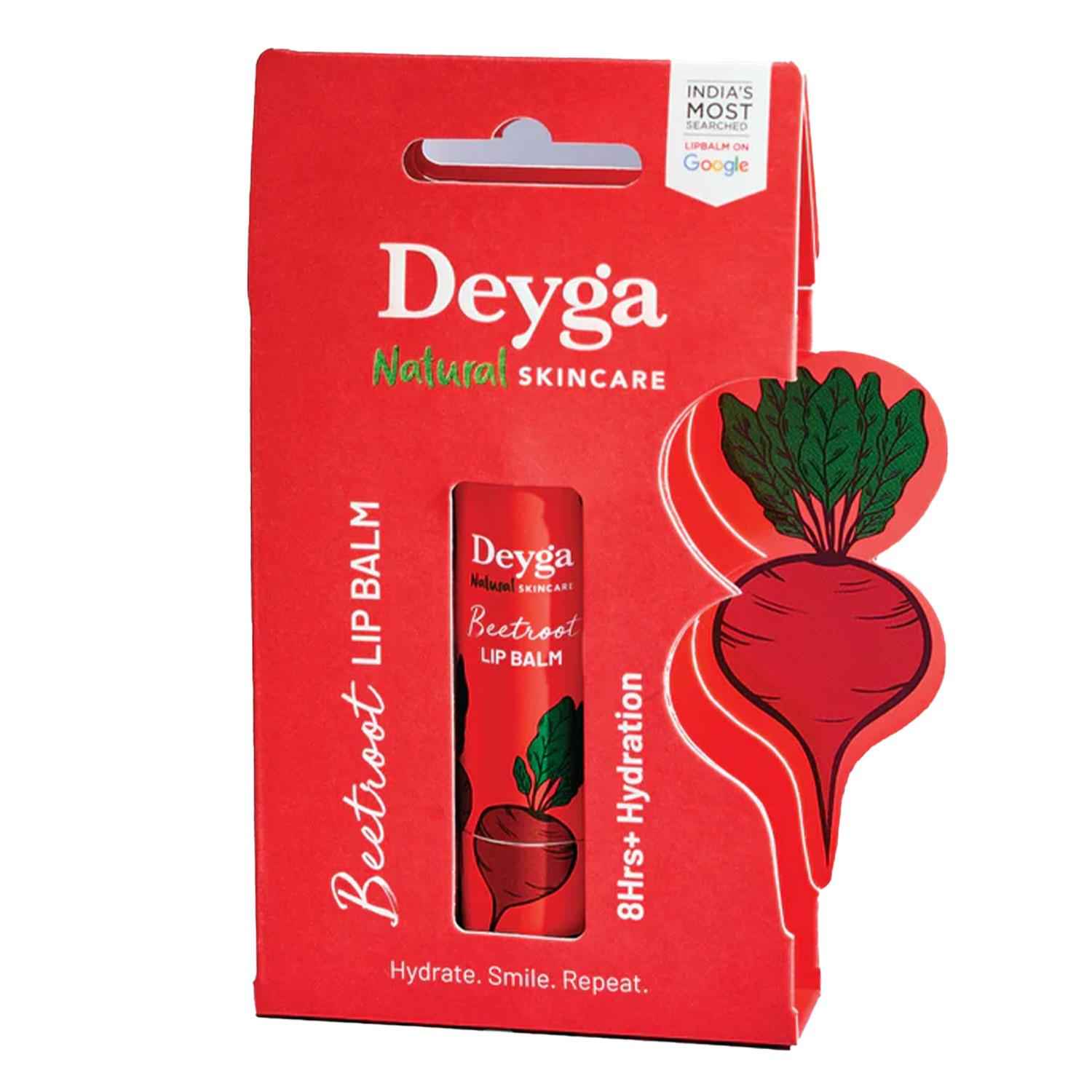 Buy Deyga Beetroot Lip Balm | Tinted Lip Care | For Dry & Chapped Lips | For Pigmented Lips | For Women & Men (Pack of 1, Stick Lip Balm) 5.5 gm - Purplle