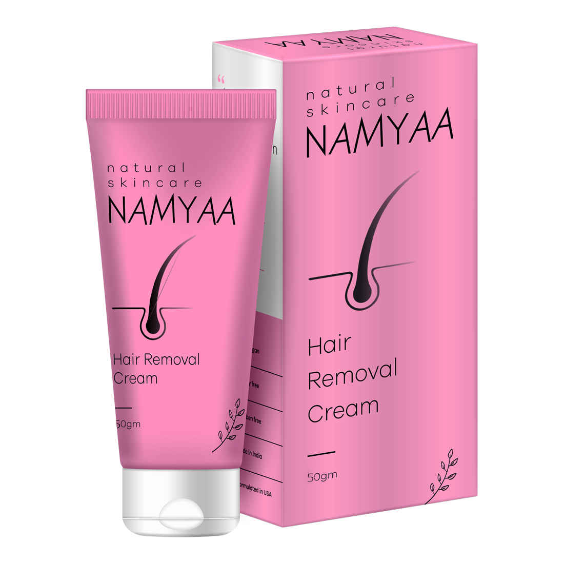 Buy Namyaa Hair Removal Cream for Intimate Skin Women 50 gm with After Wax Soothing Serum with Vitamin C - Purplle