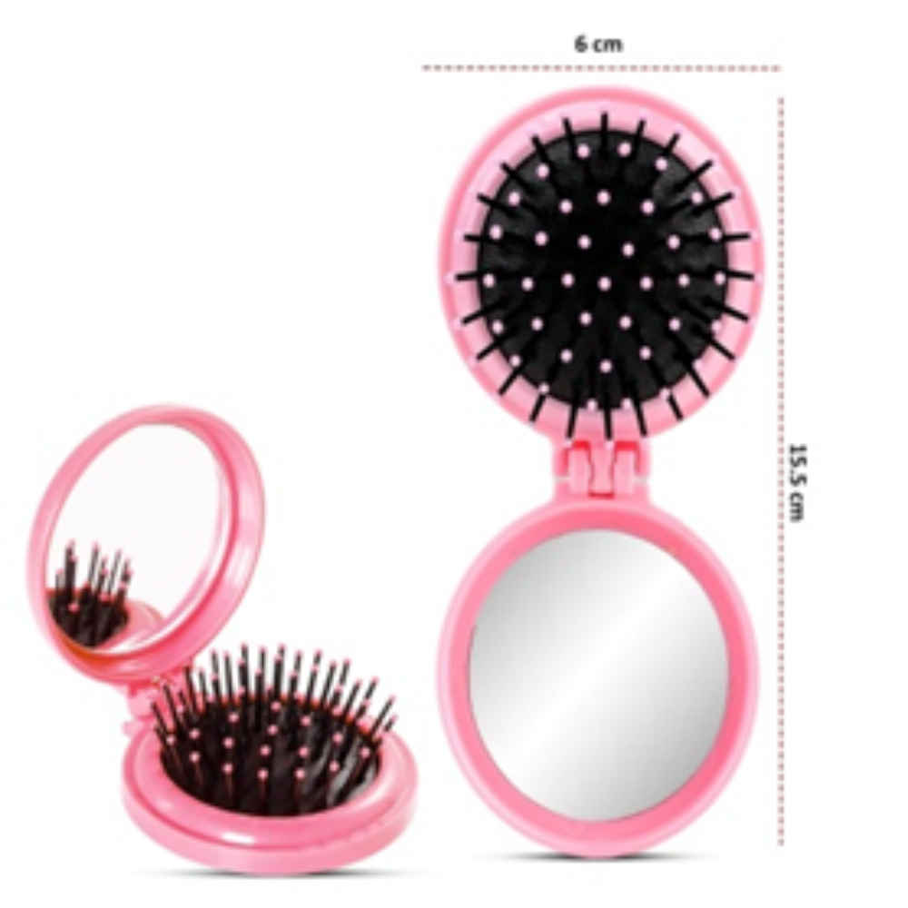 Buy Purplle GWP Hair Brush & Mirror Set AMJ 25 (1 Pc) - Purplle