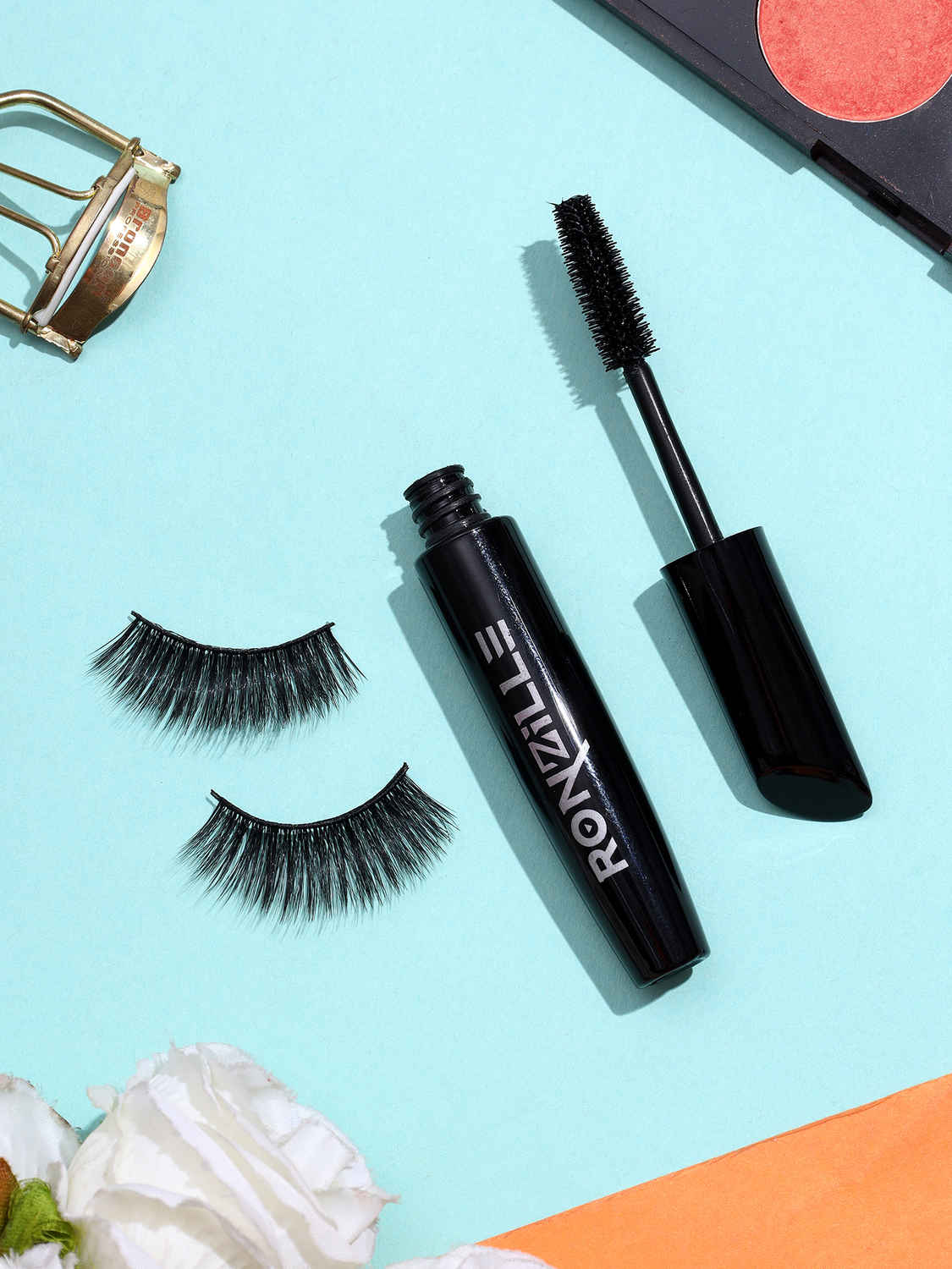 Buy Ronzille Volumizing Long-Stay of up to 8 Hours,Smudge-Proof, Lightweight Black Mascara (8 ml,Full Black) - Purplle