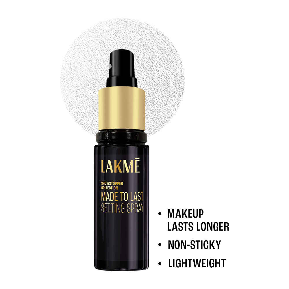 Buy Lakme SHOWSTOPPER COLLECTION Made to Last Setting Spray (60 ml) - Purplle