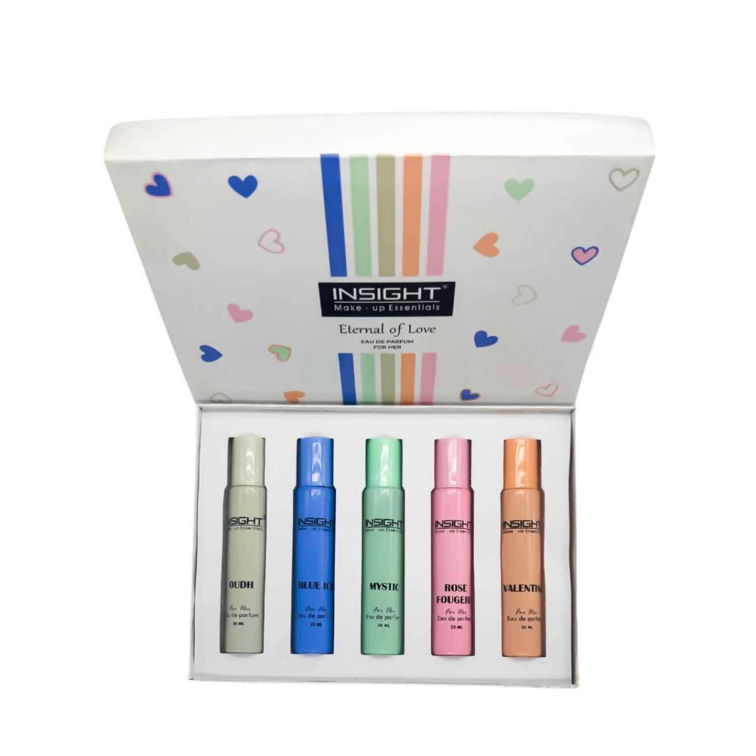 Buy INSIGHT Cosmetics Eternal of Love Perfumes(Pack of 5)(100 ml) - Purplle