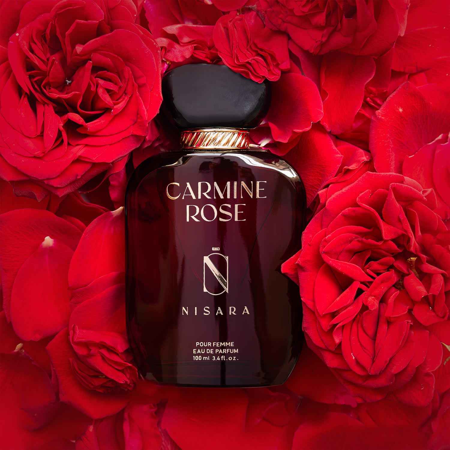 Buy NISARA Carmine Rose Floral Musk EDP - Long Lasting Perfume (100 ml) - Purplle
