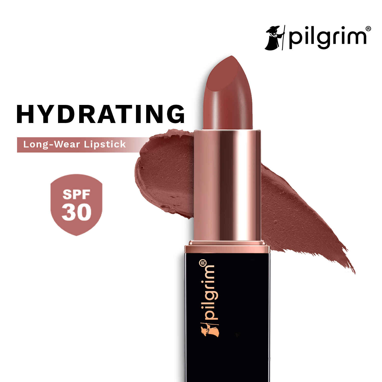 Buy Pilgrim Bullet Lipstick Nude Kiss (4.2 gm) - Purplle