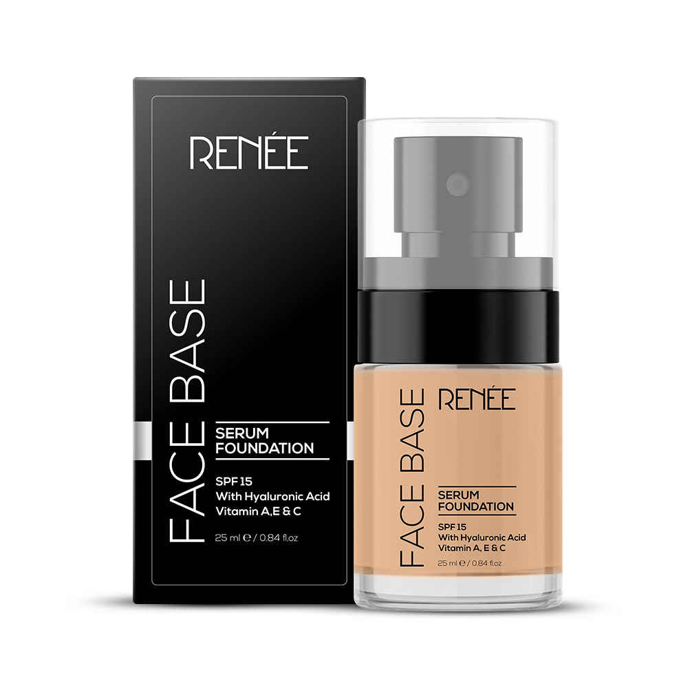 Buy RENEE Face Base Serum Foundation -04 Retro 25 ml - Purplle