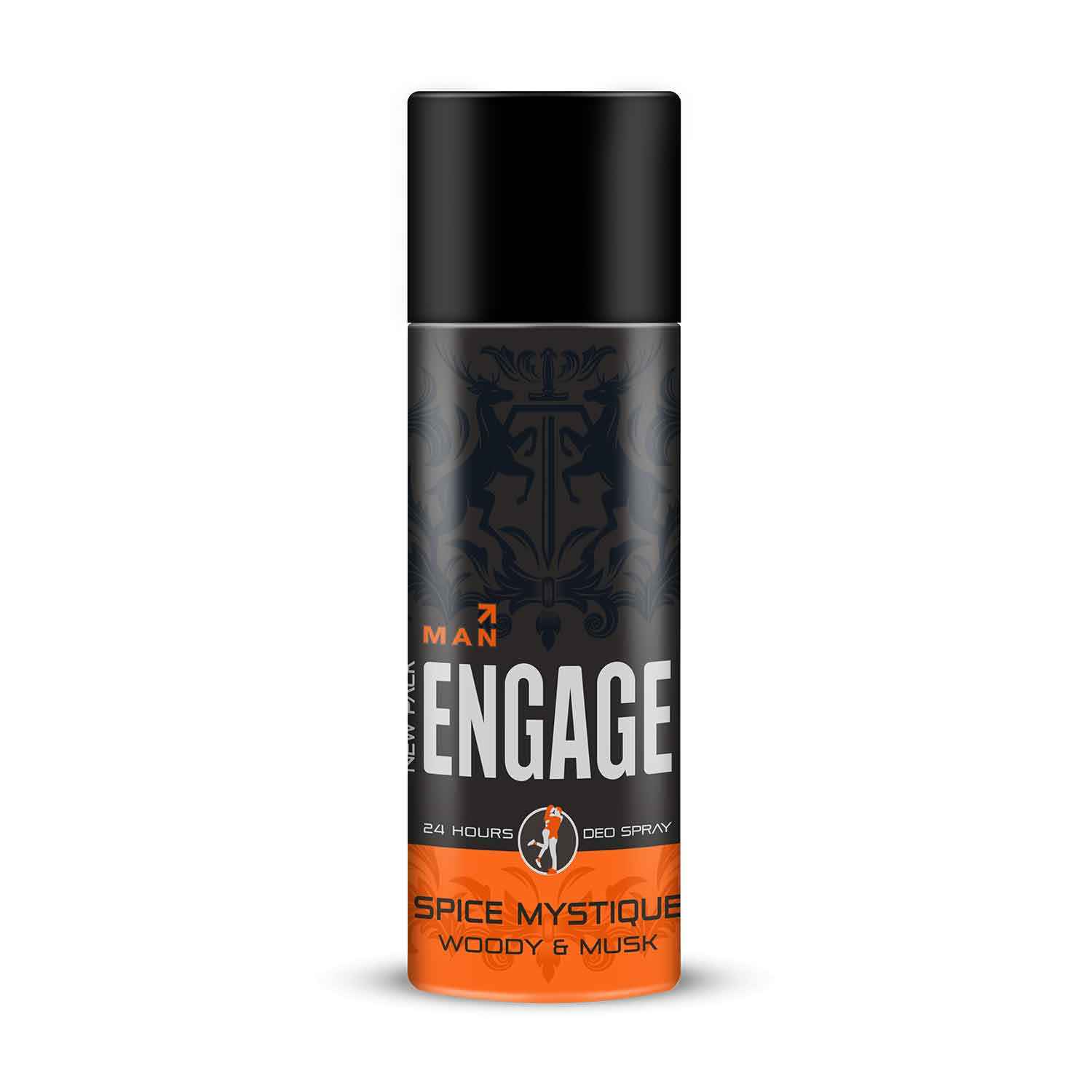 Buy Engage Spice Mystique Deodorant for Men, Woody and Leather, Skin Friendly Deo, 150 ml Body Spray - Purplle