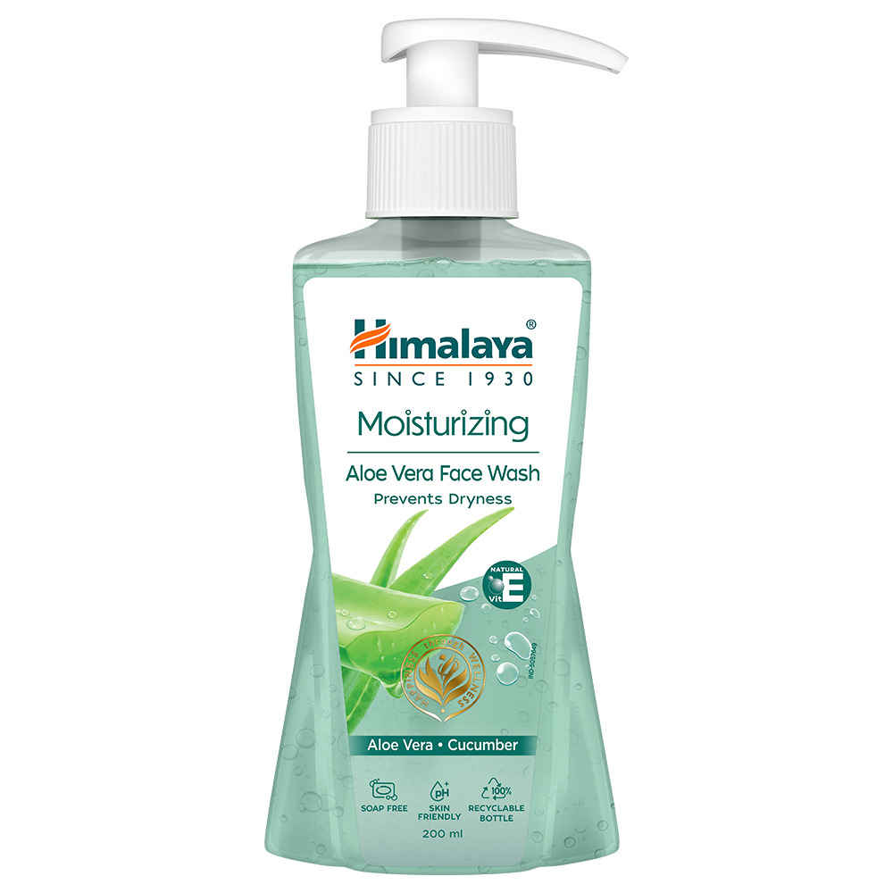 Buy Himalaya Moisturizing Aloe Vera Face Wash (200 ml) - Purplle
