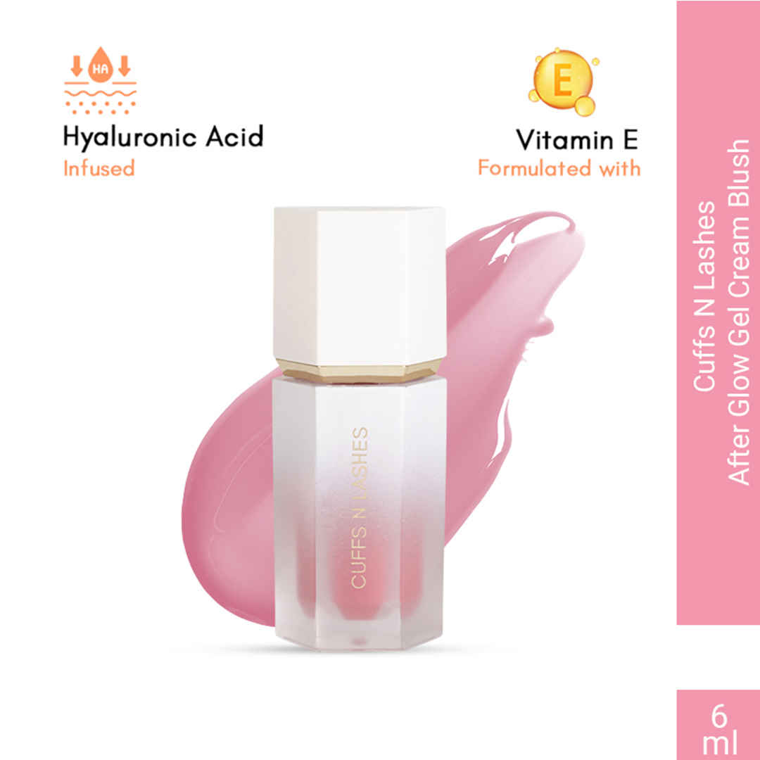 Buy Cuffs N lashes After Glow liquid blush 02 Blushing Pink (6 ml) - Purplle