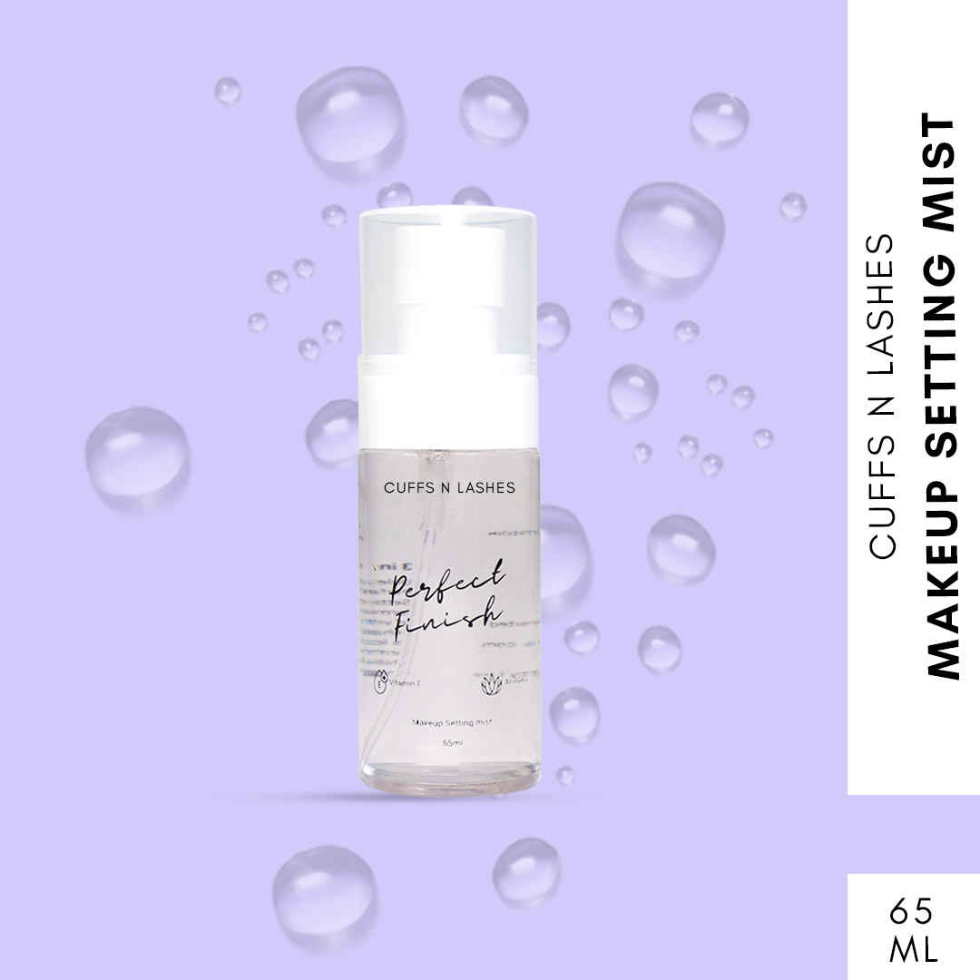Buy Cuffs N Lashes Perfect Finish Makeup Setting Mist-Mas (65 ml) - Purplle