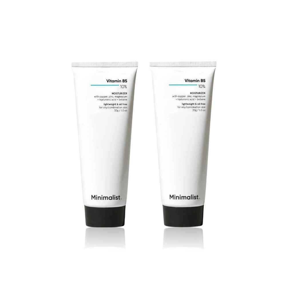 Buy Minimalist Vitamin B5 10% Moisturize - 30 gm X 2 (Pack of 2) - Purplle