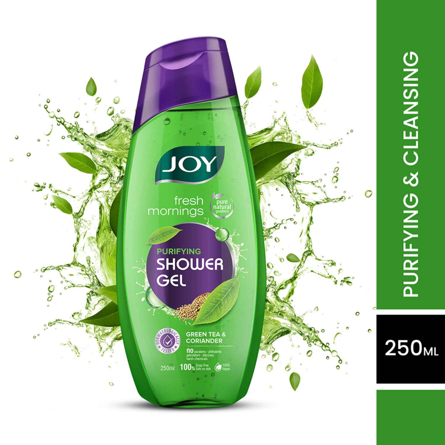 Buy Joy Fresh Mornings Purifying Shower Gel, Body Wash (250 ml) - Purplle