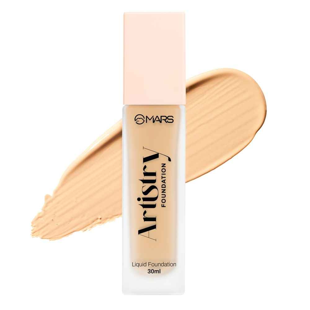 Buy MARS Artistry Liquid Matte Foundation 06-HONEY BEIGE (30 ml) - Purplle