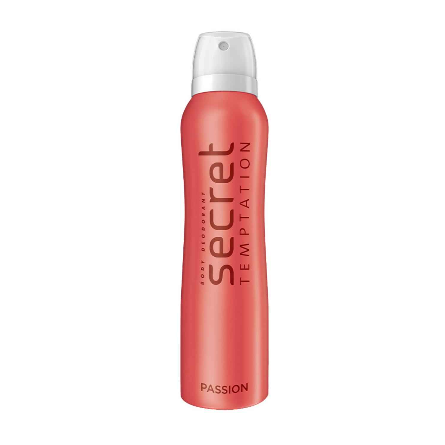 Buy Secret Temptation Passion Deodorant for Women, 160ml - Purplle