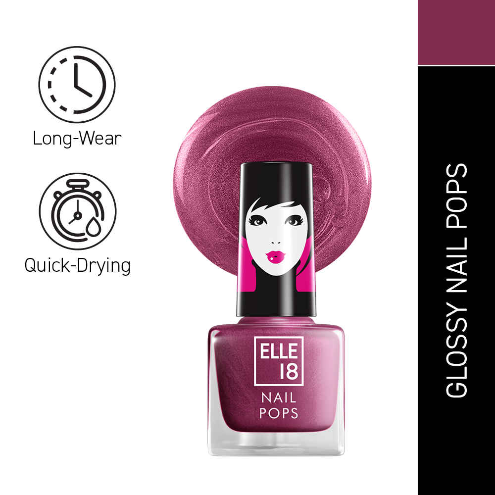 Buy Elle18 Nail Pops Nail Color Shade 25 (5 ml) - Purplle