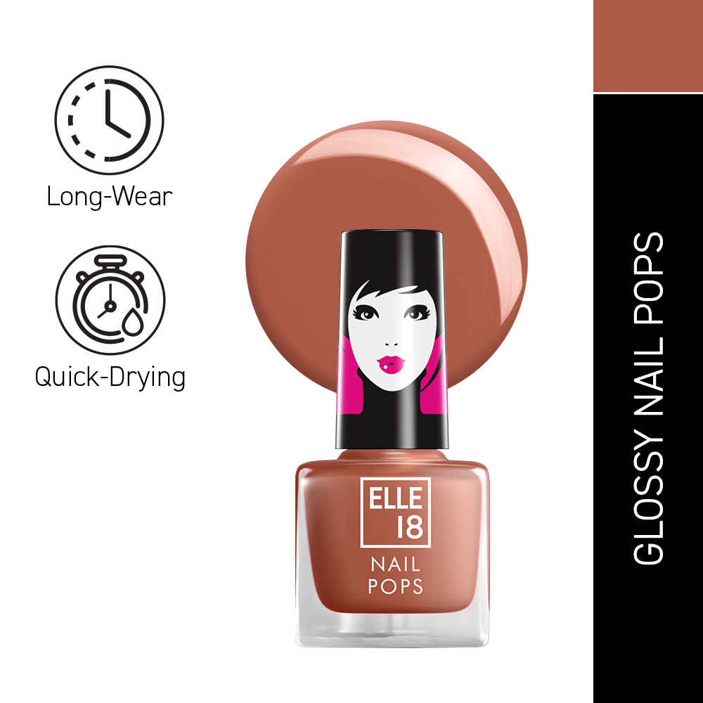 Buy ELLE 18 NAIL POPS 193 5 ml - Purplle