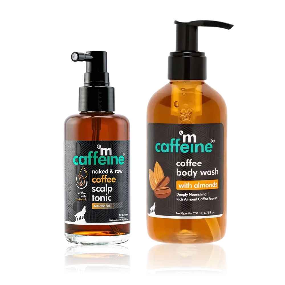 Buy mCaffeine Complete care Combo (Scalp Tonic 100ml + Coffee Body Wash 200ml) - Purplle