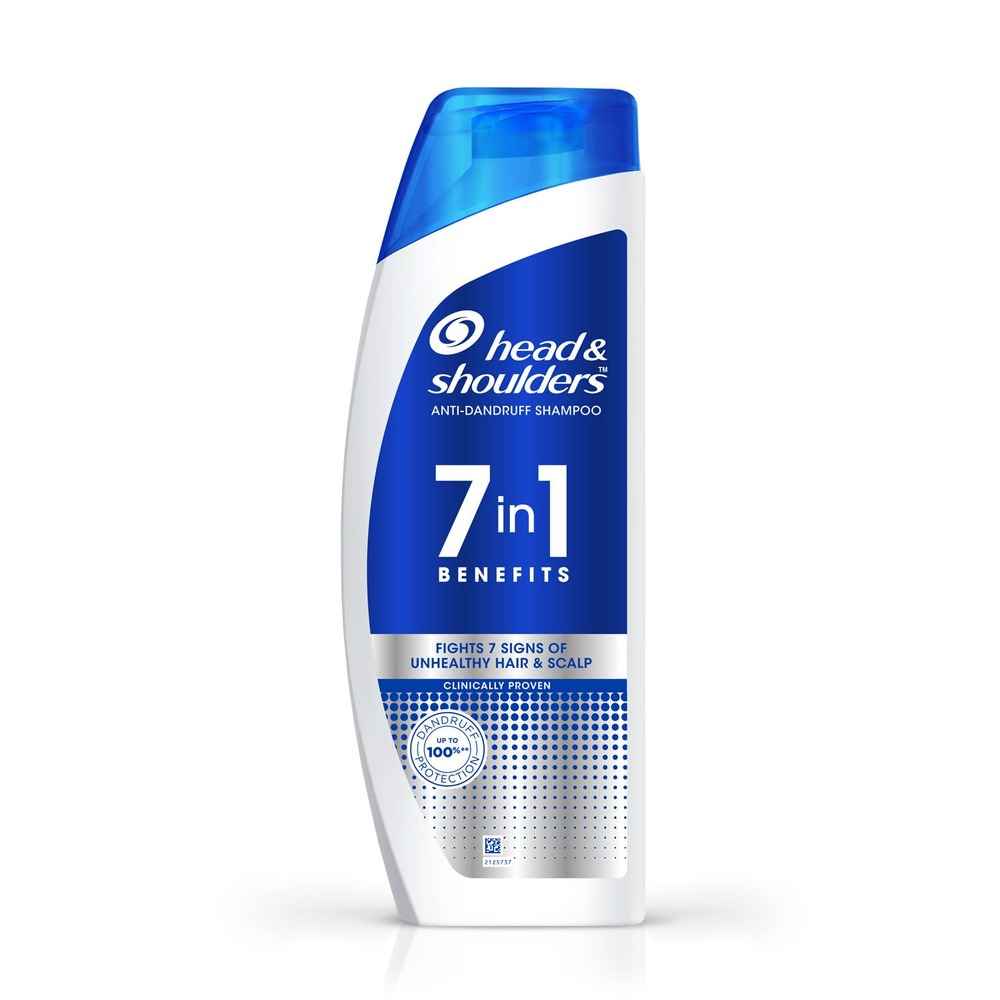 Buy Head & Shoulders 7in1 Anti-dandruff Shampoo | Multi-action formula | Complete Solution for unhealthy scalp | 7 benefits for Men and Women, 340 ml - Purplle