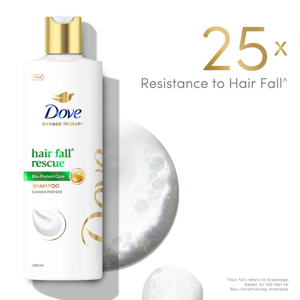 Buy Dove Hair Fall Rescue Shampoo (340 ml) - Purplle