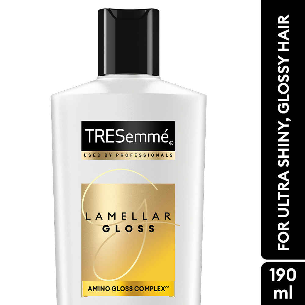Buy Tresemme Lamellar Gloss Conditioner, with Amino Gloss Complex, for Ultra Shiny, Glossy hair, 190 ml - Purplle