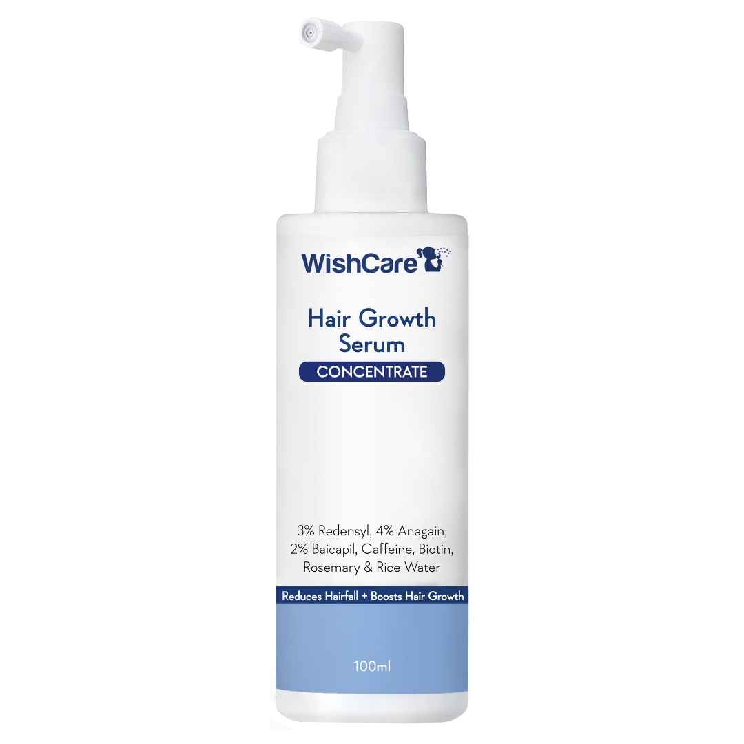 Buy WishCare Hair Growth Serum Concentrate - Resdensyl, Anagain, Caffeine, Biotin, Keratin & Rice Water 100 ml - Purplle