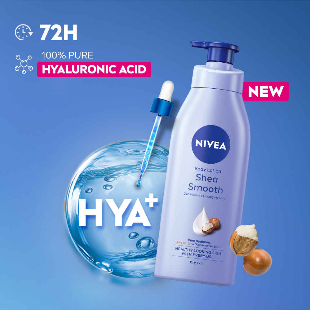 Buy Nivea Smooth Milk with Shea Butter (400 ml) - Purplle