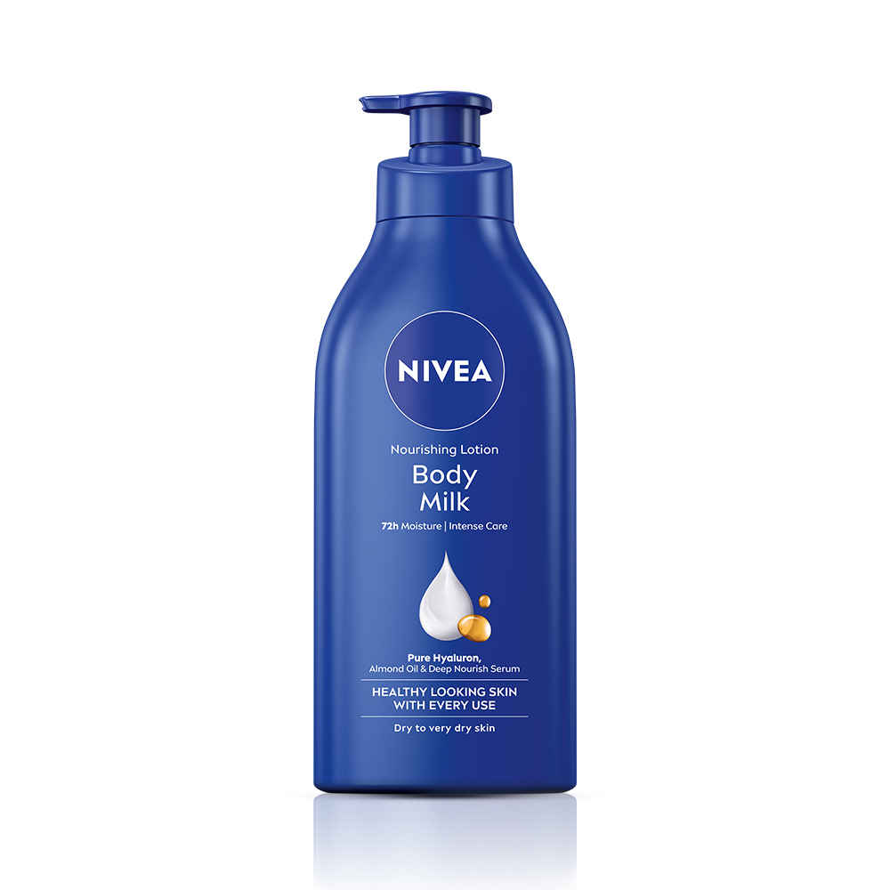 Buy NIVEA Body Lotion Nourishing Body Milk For Very Dry Skin 600 ml - Purplle