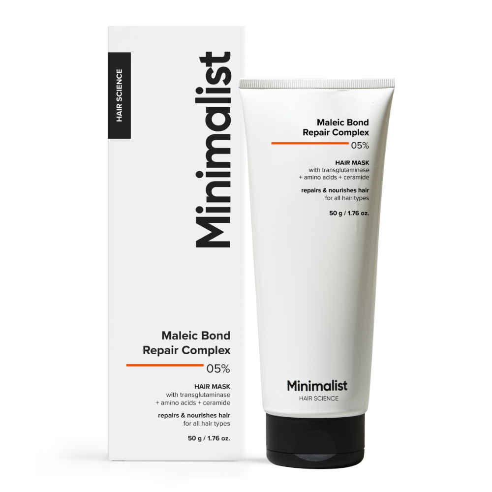 Buy Minimalist Maleic Bond Repair Complex 05% Hair Mask 50 gm - Purplle