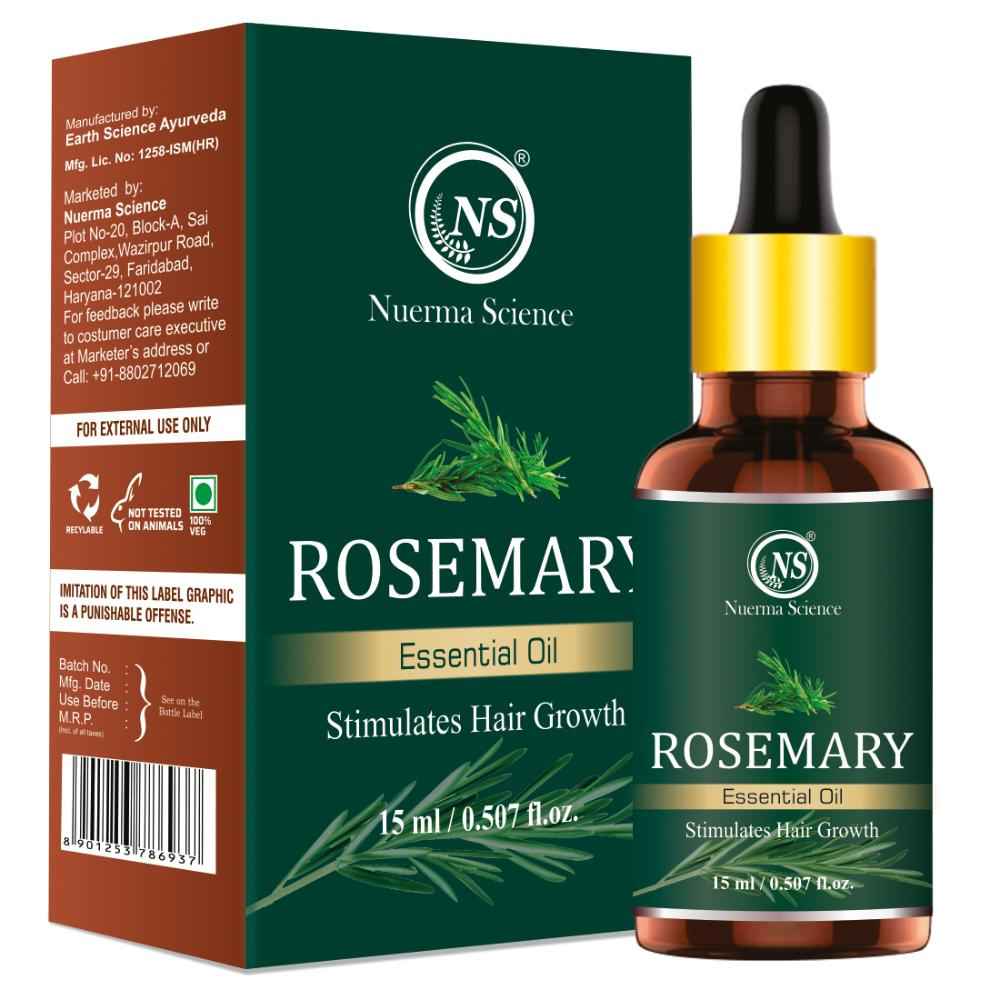Buy Nuerma Science Rosemary Essential Oil (Pure & Natural) For Hair Growth Hair Oil (15 ml) - Purplle