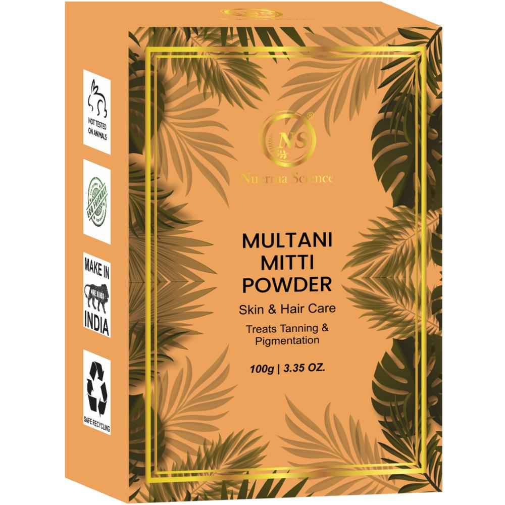 Buy Nuerma Science Organics Multani Mitti (Bentonite Clay) For Detoxifying and Rejuvenating Skin and Hair (100 gm) - Purplle