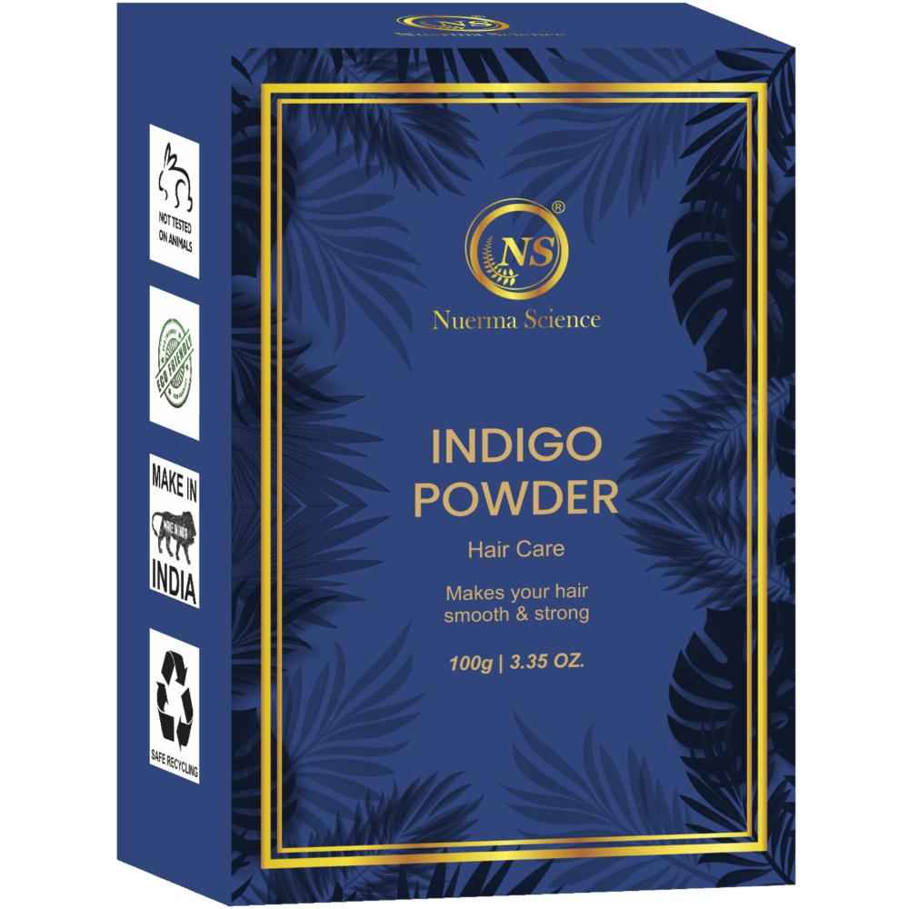Buy Nuerma Science Indigo Powder Henna Mehndi For Black Hair Color (100 gm) - Purplle