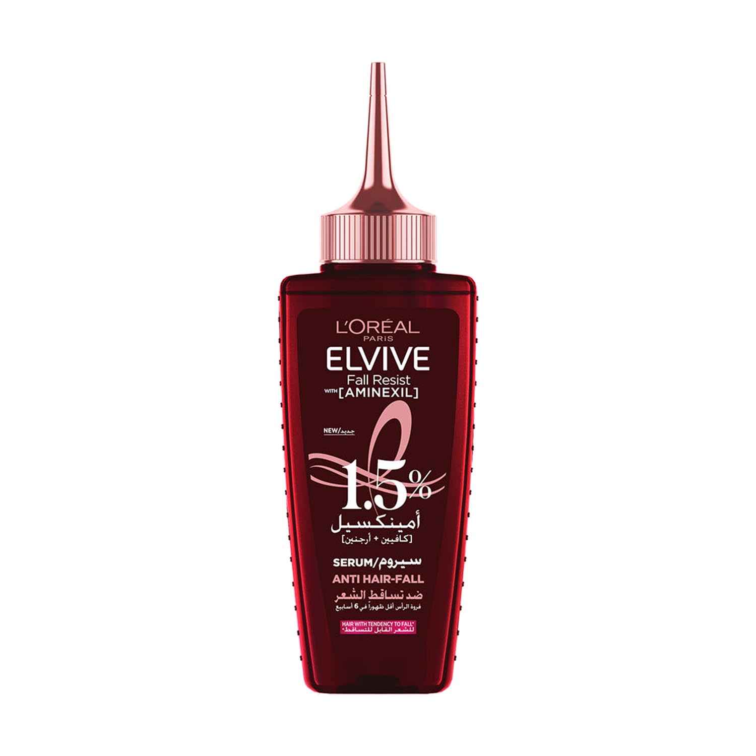Buy L'Oreal Paris Fall Resist Anti Hair Fall Serum With 1.5% Aminexil, For Lesser Visible Scalp & Hair Fall, 102 ml - Purplle