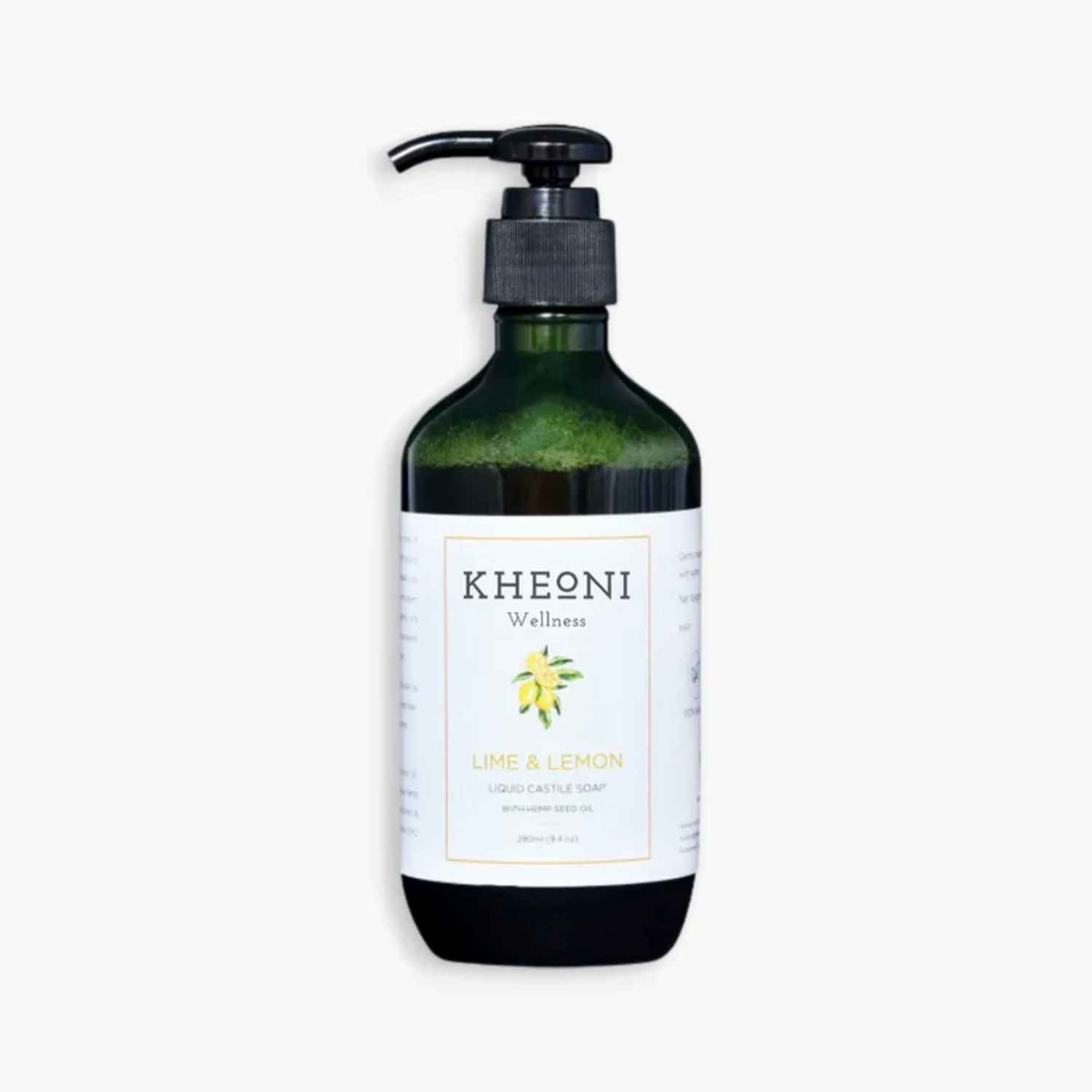 Buy Kheoni Lime & Lemon Liquid Castile Soap (280 ml) - Purplle