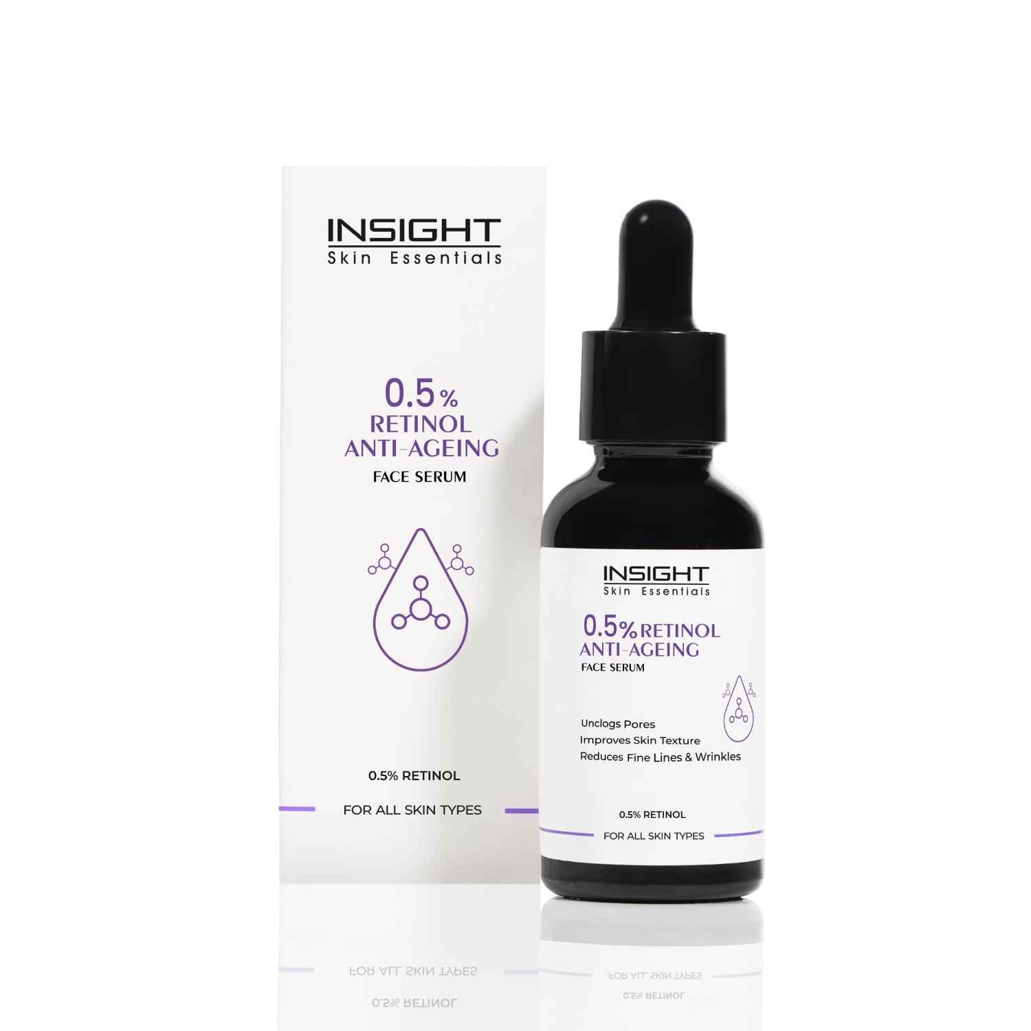Buy Insight Cosmetics 0.5% Retinol Anti-Ageing Face Serum 30 ml - Purplle