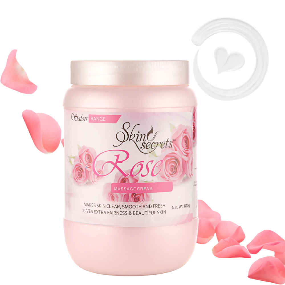 Buy Skin Secrets Rose Massage Cream - 800 gm - Purplle