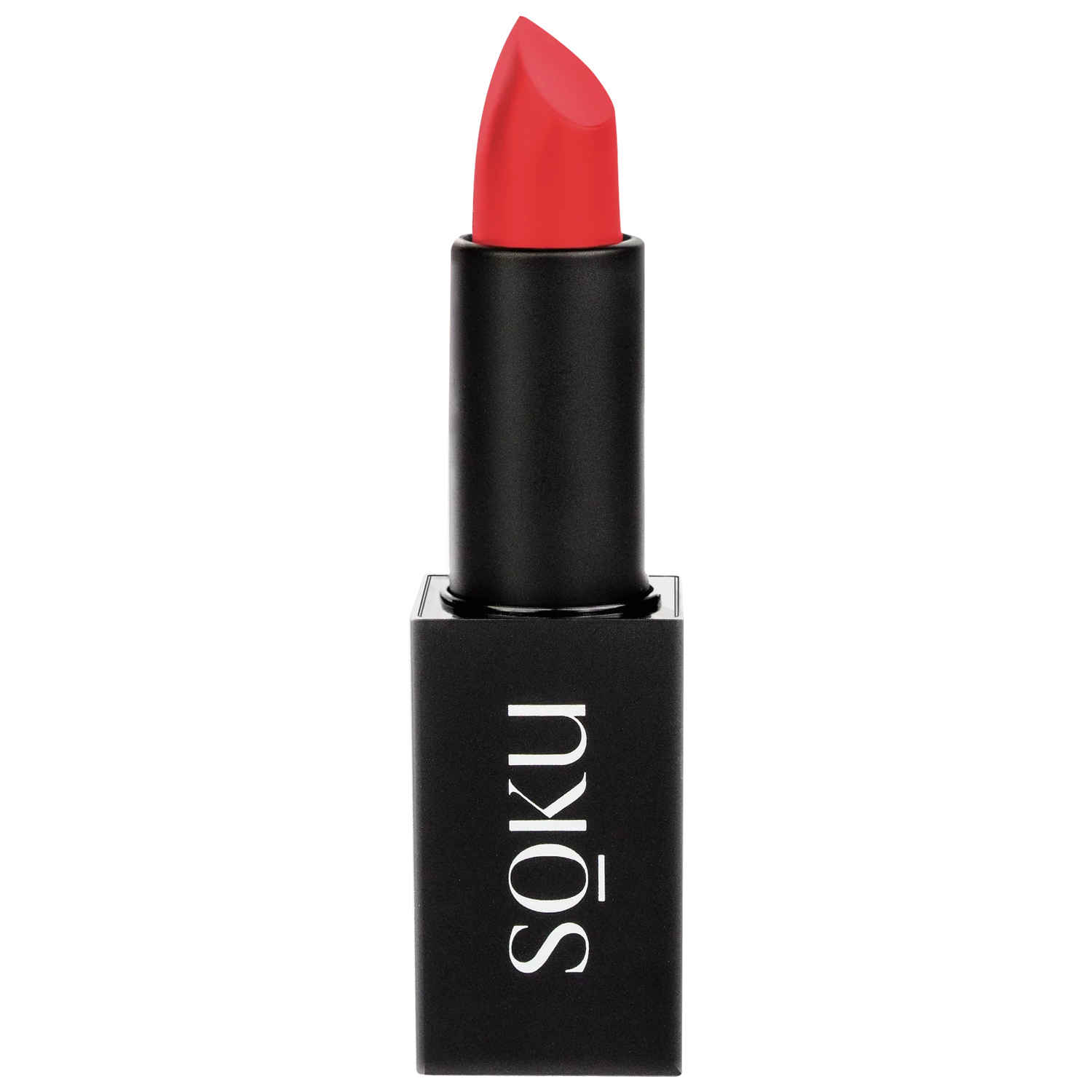 Buy SOKU Censored Creamy Matte Lipstick Underage Red 01 (4.2 gm) - Purplle