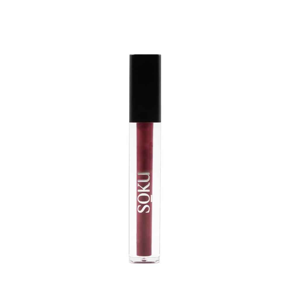 Buy SOKU Wink & Wow Plumping Lip Gloss Berry Juicy 01 (3.5 ml) - Purplle