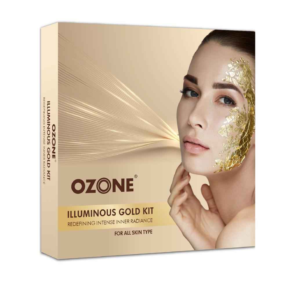Buy Ozone Illuminous Gold Facial Kit - 60 gm (Pack of 1) - Purplle
