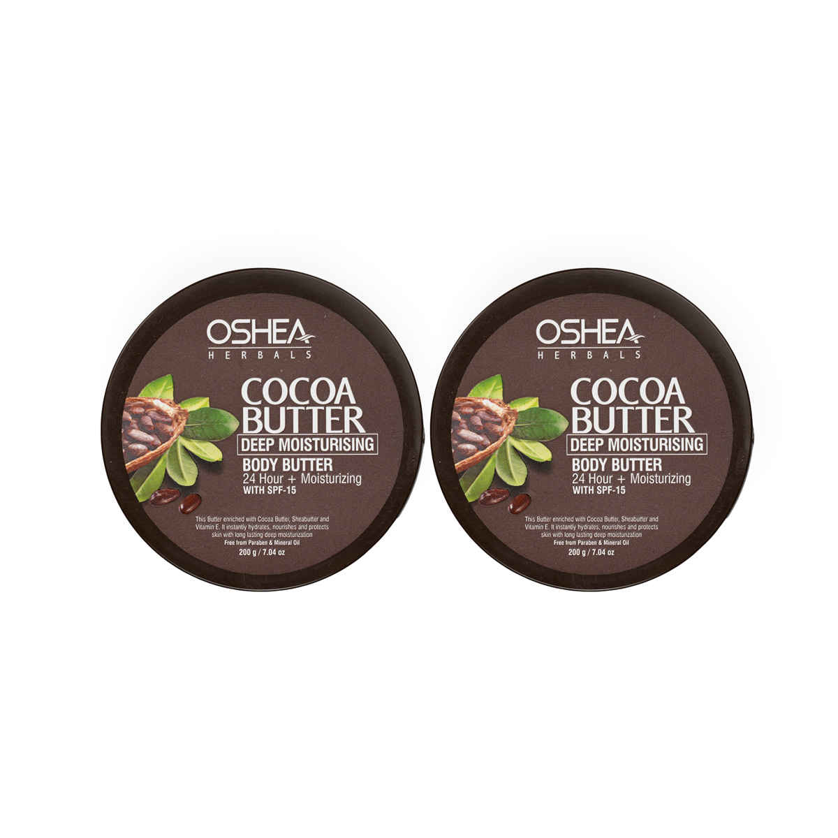 Buy OSHEA HERBALS Cocoa Butter Body Butter (Pack of 2 ) - Purplle