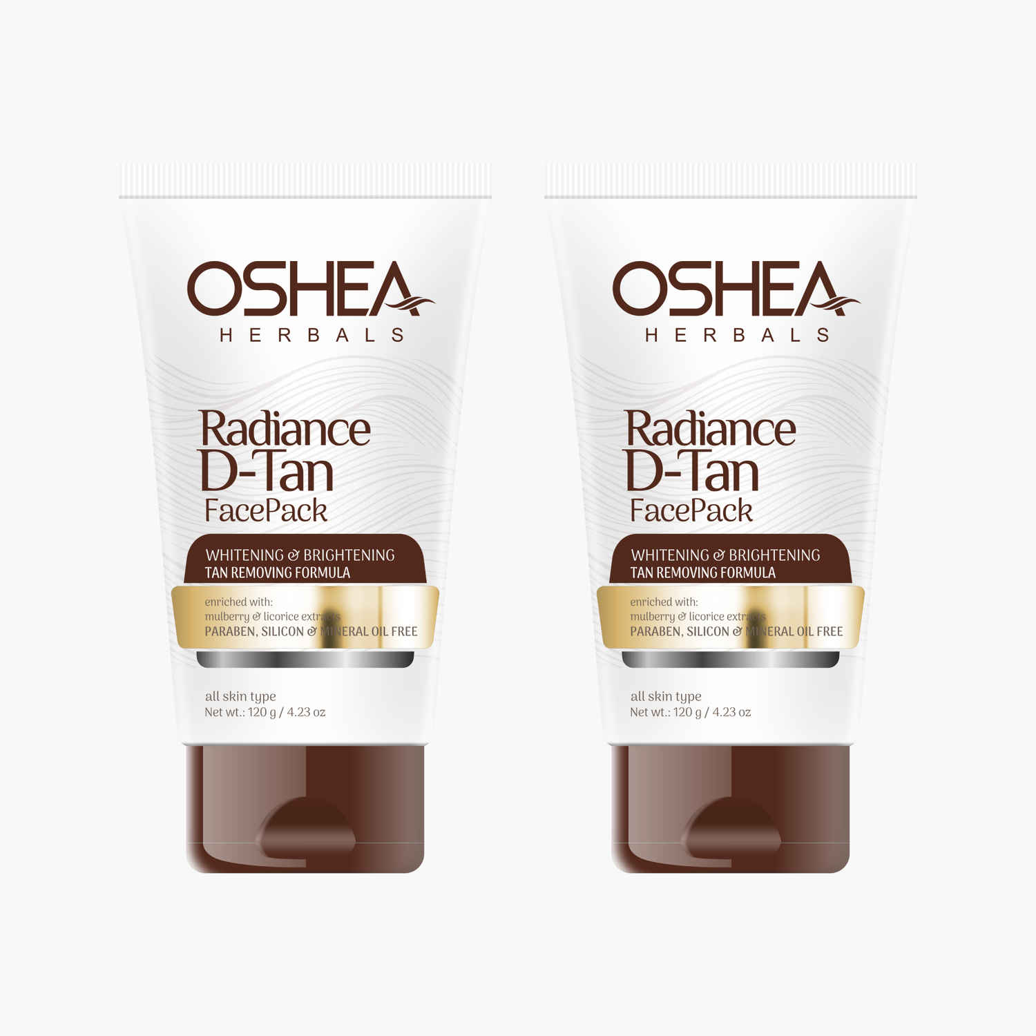 Buy OSHEA HERBALS Radiance D-Tan Face Pack (Pack of 2 ) - Purplle