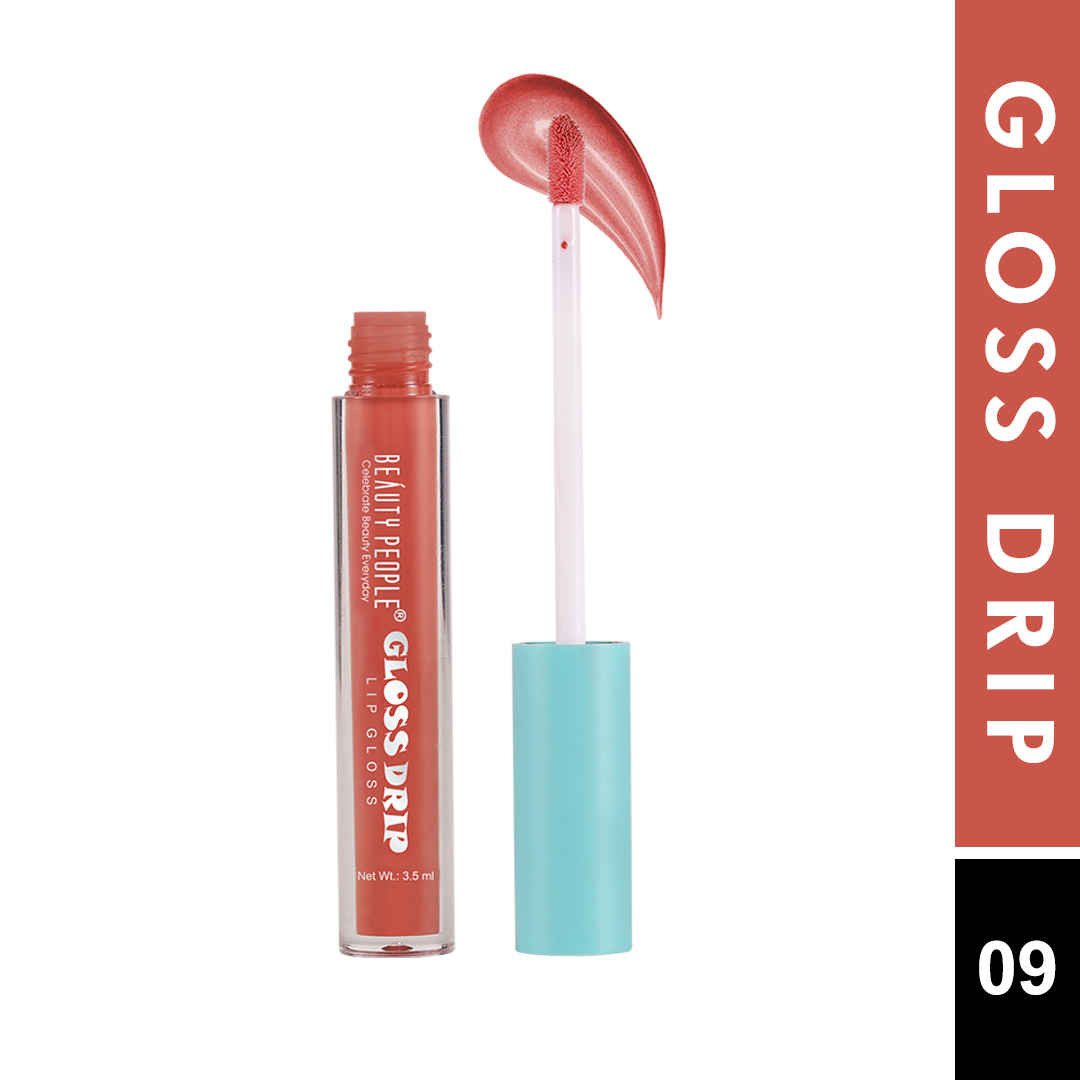 Buy Beauty People Lip Gloss Drip Serum Inflused - Ambivert | Long-Lasting, Hydrating, Lightweight, Waterproof (BP-09, 3.5 ml) - Purplle
