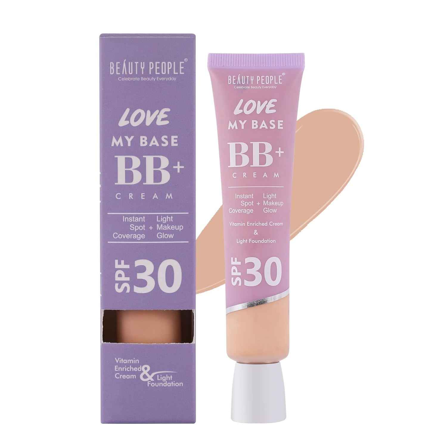Buy Beauty People BB Cream Lightweight Foundation| BB Cream For Women | Colour Correction For All Skin Types (Rich Honey, 30 ml) - Purplle