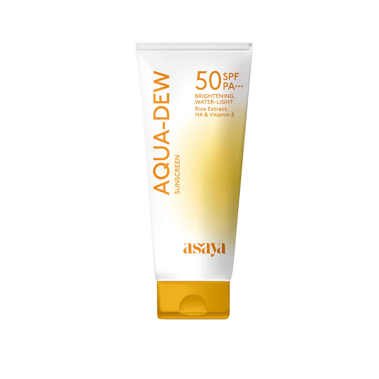 Buy Asaya Aqua Dew Sunscreen SPF 50 PA+++ | UVA/B Light Protection | No White Cast | Ultra Light Water Sunscreen | For Oily, Dry & Combination Skin | 50 ml - Purplle