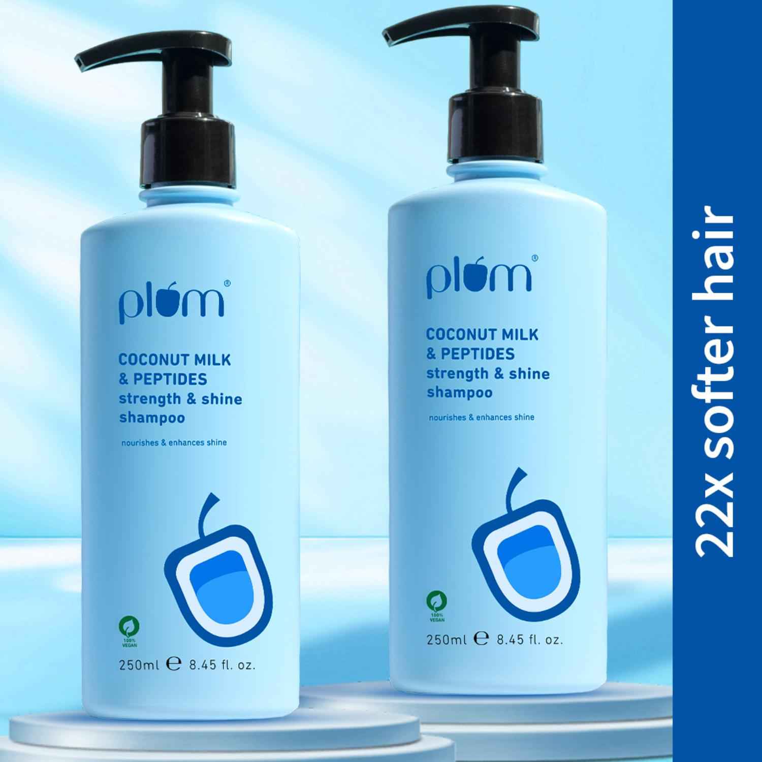 Buy Plum Coconut Shampoo Duo (250 ml X 2) - Purplle