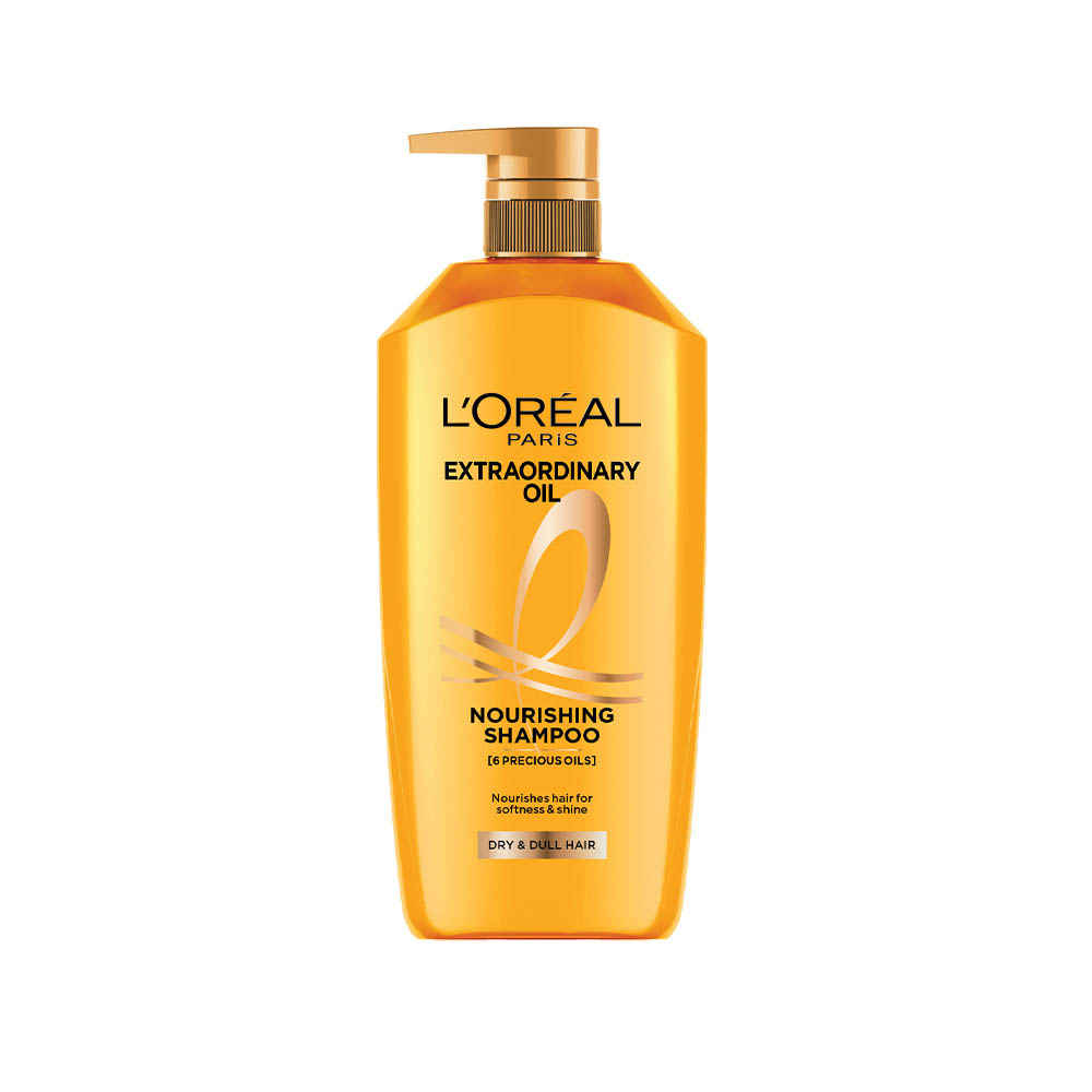 Buy L'Oreal Paris Extraordinary Oil Nourishing Shampoo For Dry & Dull Hair - 650 ml - Purplle