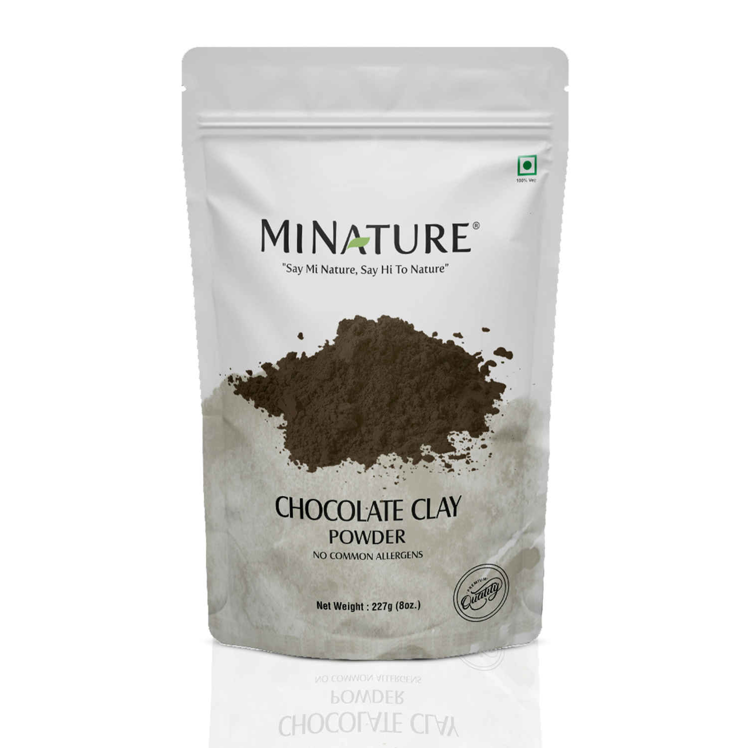 Buy MINATURE Natural Chocolate Clay Powder for Herbal Face Care – Finely Ground Natural Clay Powder for DIY Face Packs and Skin Care – 227 gm - Purplle