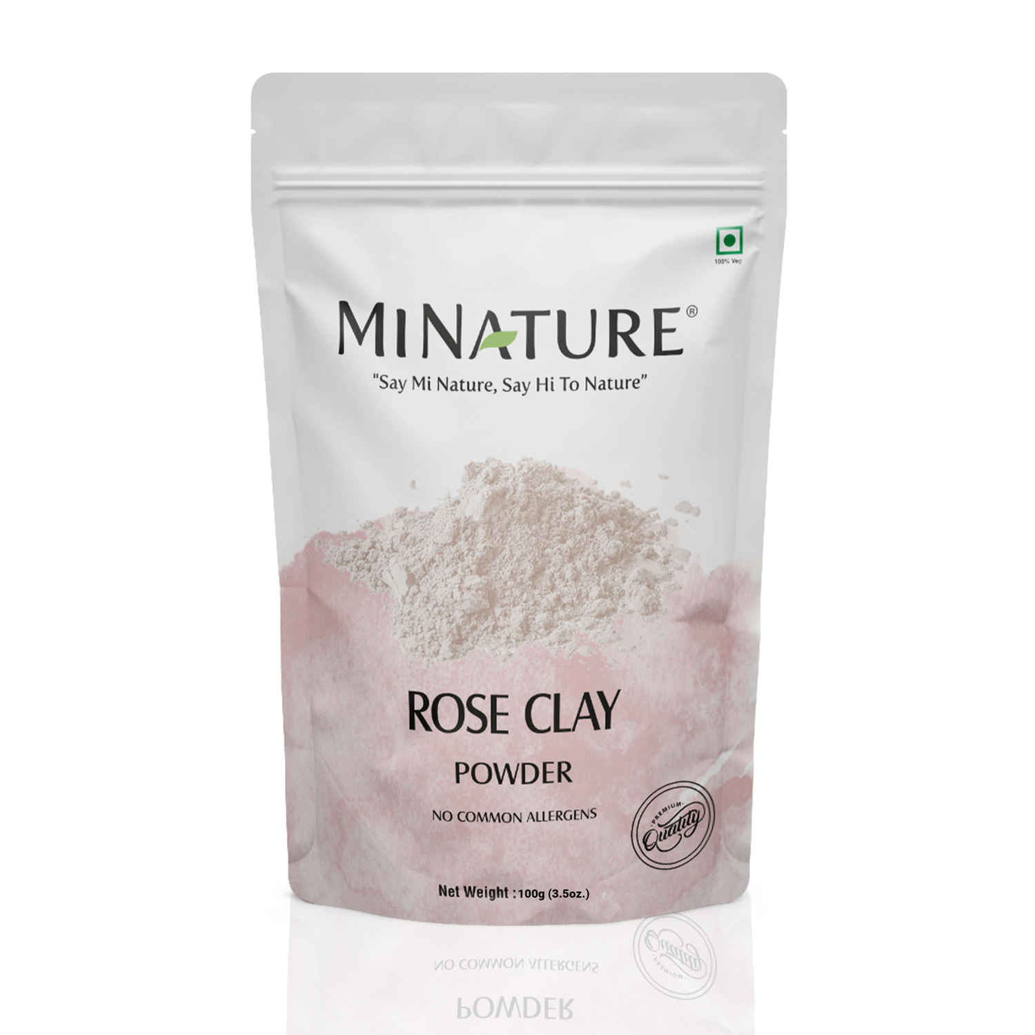 Buy MINATURE Rose Clay Powder – 100 gm Natural Clay for DIY Face Masks and Gentle Skin Care - Purplle