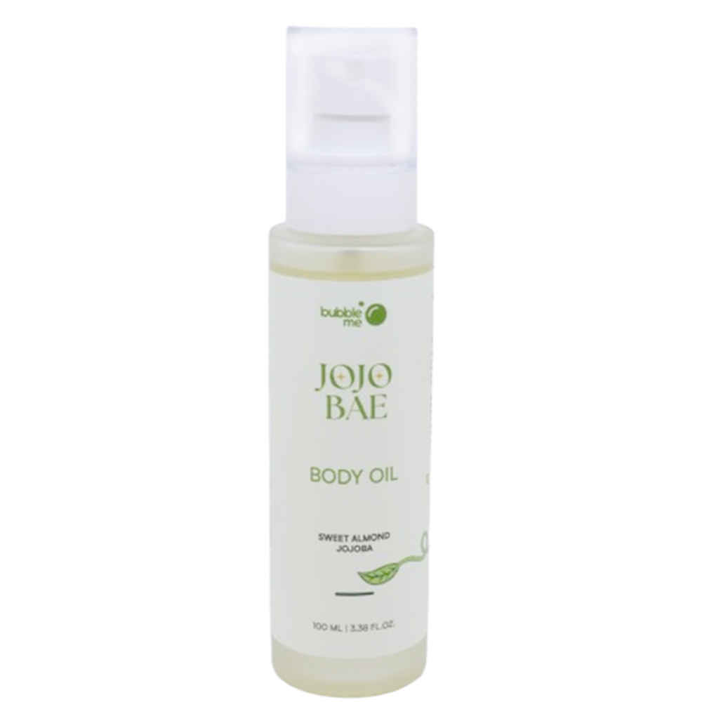 Buy Bubble Me Jojo Bae Body Oil with Almond & Vitamin E for Deep Nourishment | 256 ml - Purplle