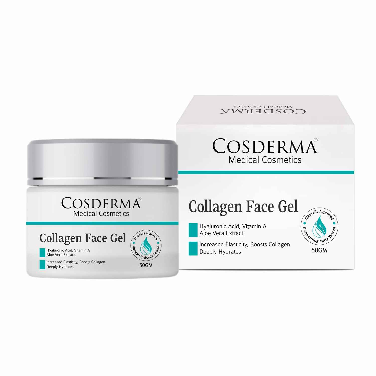 Buy Cosderma Collagen Face Gel | Ultra-Hydrating & Anti-Aging for All Skin Types 50 gm - Purplle
