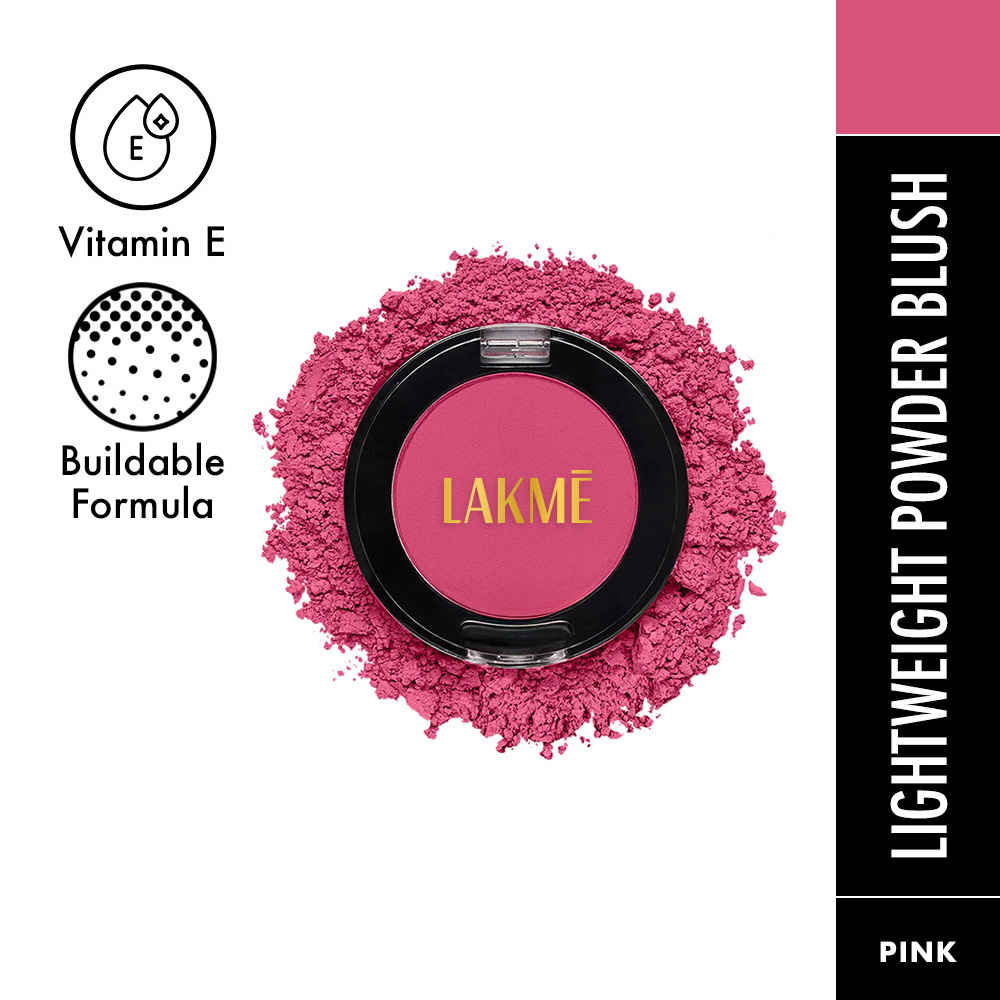 Buy Lakme Face It Blush Flushed Pink B2 4 gm - Purplle