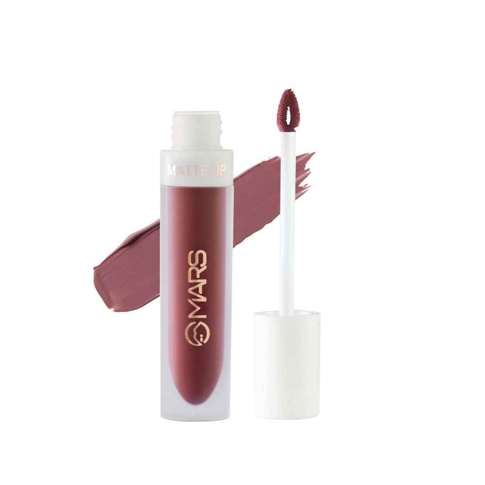 Buy MARS Matte Liquid Lip Color | Long Lasting | Non-Transfer & Waterproof Lipstick for Women (4.5 ml) (08-Trend Train) - Purplle
